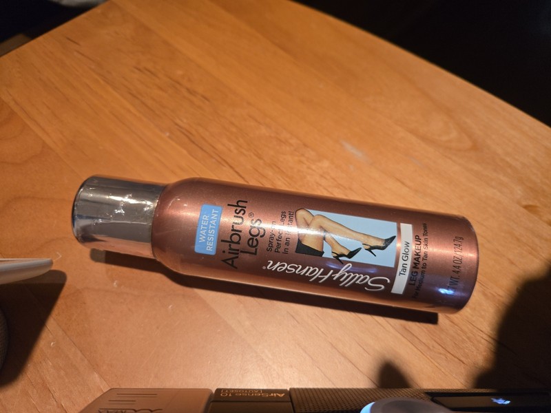 SALLY HANSEN AIRBRUSH LEGS TAN GLOW 4.4OZ WATER RESISTANT In Original Plastic