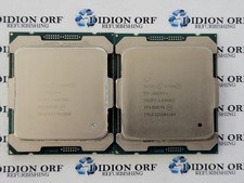 Lot of 2 INTEL Xeon E5-2623V4 SR2PJ 2.60 GHz 10 MB SmartCache 85 W SKU 13487