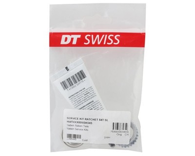 DT Swiss HWTXXX00NSK54S 54T スターラチェット DT Swiss Star Ratchet Upgrade Kit (Silver) (54T) [HWTXXX00NSK54S
