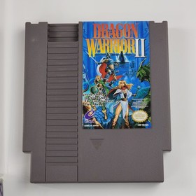 Dragon Warrior II 2 (Nintendo Entertainment NES) With Original Box VG Tested RPG