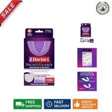 Comfortable Two-Layer Night Guard for Sleep - 6- Reusable Dental Solution