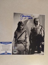 Jeremy Bulloch Signed STAR WARS 8x10 BAS BECKETT OPX OFFICAL PIX BOBA FETT