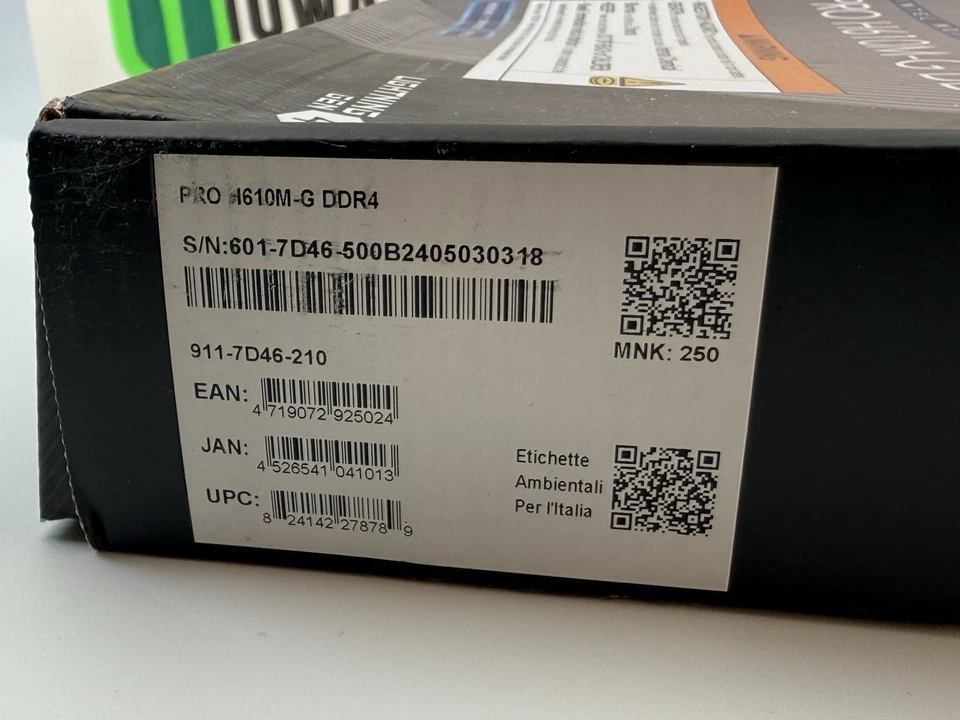 MSI PRO H610M-G DDR4 LGA 1700 Intel H610 SATA 6Gb/s Micro ATX Intel Motherboard - Image 2 of 4