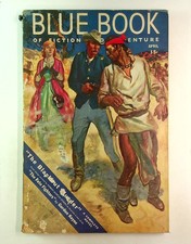 Blue Book Pulp / Magazine Apr 1939 Vol. 68 #6 GD TRIMMED Low Grade