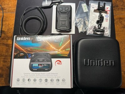 Uniden R3 Extreme Voice Alert Long Range Radar and Laser Detector - Matte Black