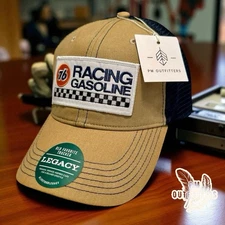 Retro NASCAR 76 Racing Gasoline Embroidered Patch Legacy Old Favorite Trucker