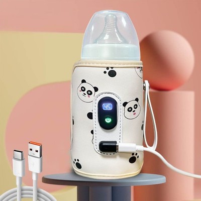 Bottle Warmer For Baby Milk USB Portable Bottle Heating Bag Car Bottle Warmer、