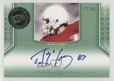2011 Press Pass Legends Saturday Signatures Emerald 77/99 Ed McCaffrey Auto 2z3