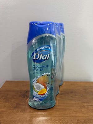 6 Pack Dial Coconut Water & Mango Body Wash   Discontinued Tropical Scent   