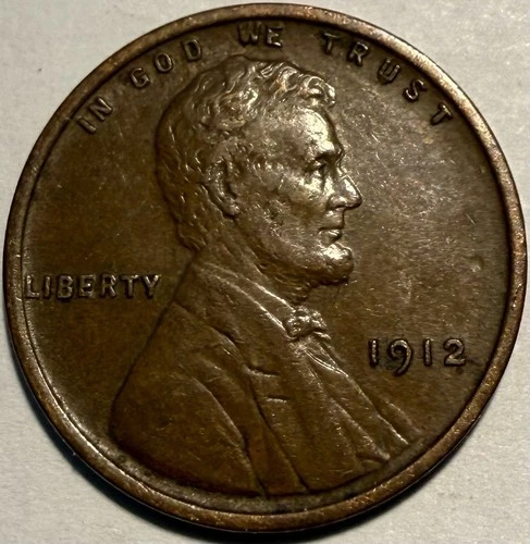 1912 P Lincoln Wheat Cent Penny - VF BD2095