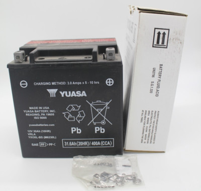 OEM Arctic Cat 0445-115 AGM-30AH (YIX30L-BS) Battery