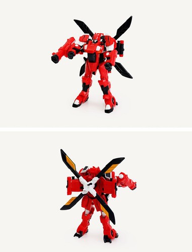 MINIFORCE PENTA X BOT SAMMY SEMI Ver T. Semibot Red Transforming Robot Car 2021 - Picture 7 of 12