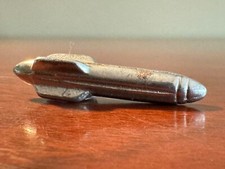 Vintage Dimestore BOMB Rocket Weapon Nickel Finished made by Arcade 1930's MINT