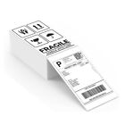 100-1000 Count Fanfold 4"x6" Direct Thermal Shipping Labels for Thermal Printers