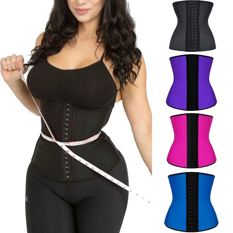 Fajas Reductoras Colombianas Latex Waist Trainer Long Torso Corset