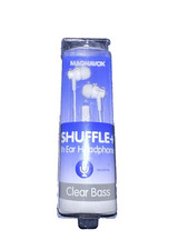 NEW MAGNAVOX Shuffle  In Ear Headphone Clear Bass White