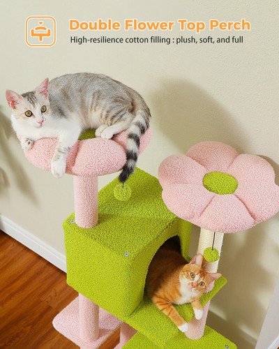 PAWZ Road Cat Tree Tower Condo Scratching Post Scratcher House for Large Cats - Picture 34 of 42