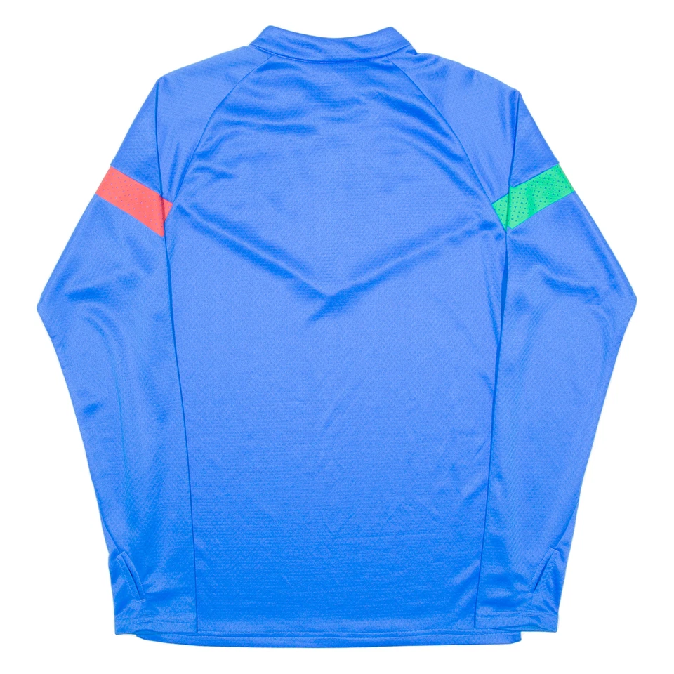 Sudadera para hombre PUMA ITALY FC azul 1/4 cremallera S Foto 3 de 4