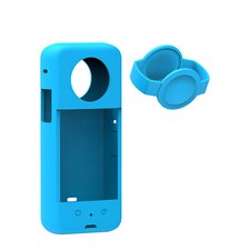 For Insta360 X5 Panoramic Sport Camera Dust-proof Silicone Protective Case Cover