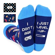 Gamer Gifts for Men Boyfriend - Video Game Socks for Teen Boys Funny Gifts fo...