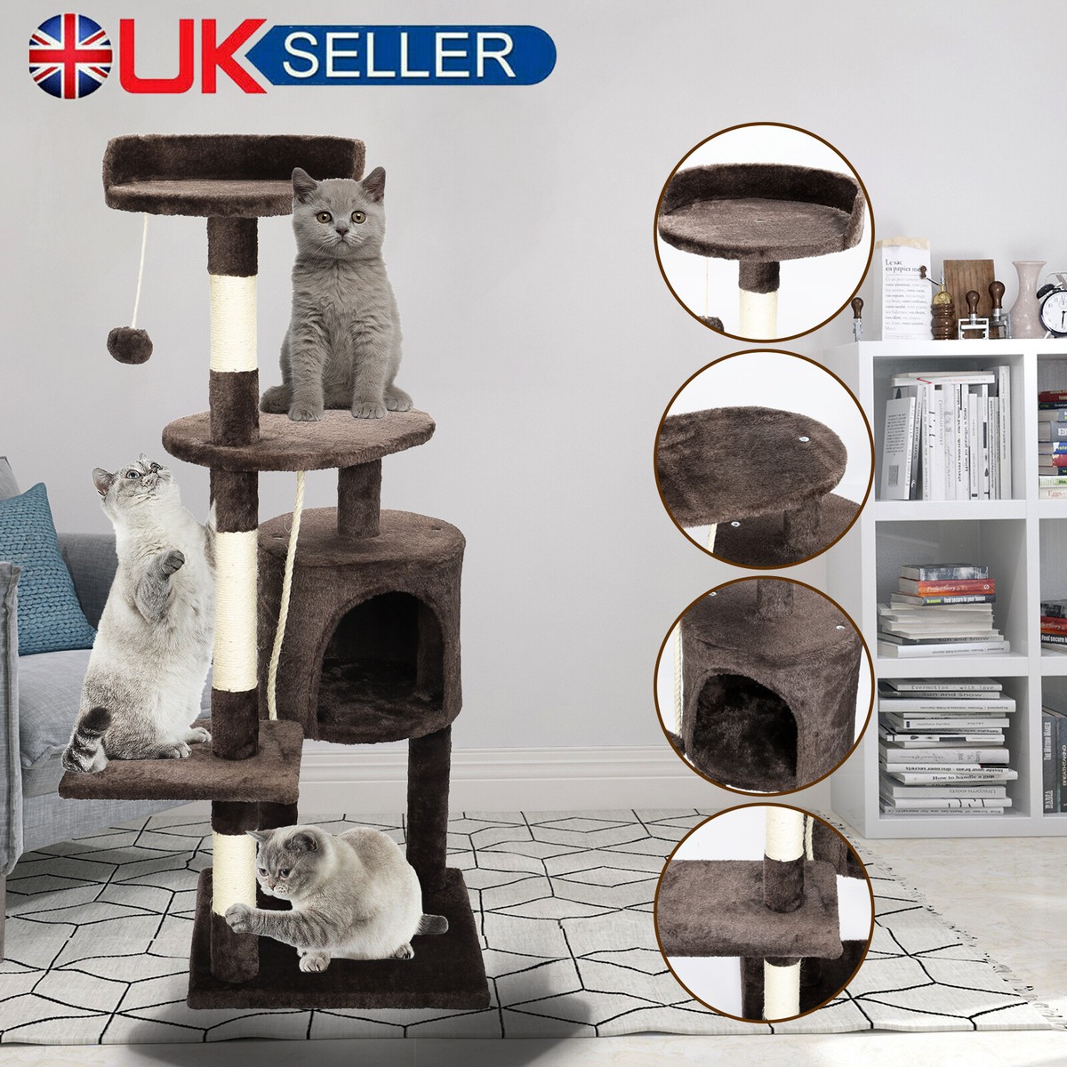 HOT Cat Tree Argos Cat Beds Cat Climbing Cat Tower Argos Cat - Main Image