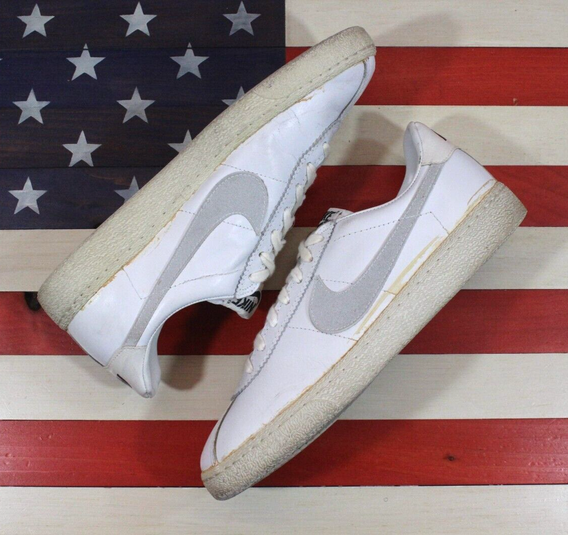 Nike Bruin Low Vintage 1984 Leather Back to the Future Shoes 80s