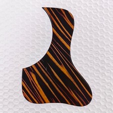 Parts Great quality For US Gibson L-00 Acoustic Guitar pickGaurd, yellow stripe