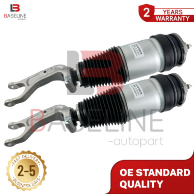 2 Front Air Suspension Struts Fit Tesla Model X 75D P90D P100D 102736125E 16-19