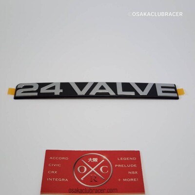 カバーマーク Genuine OEM FJ80 Toyota Land Cruiser Rear 24 Valve Emblem Badge
