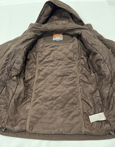 Merrell Opti-Shell Jacket Women's Size XS Brown Hooded Underarm Zip Ventilation. - Picture 17 of 22
