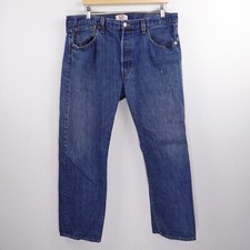 VINTAGE Levis 501 Jeans Mens 38x30 37x28.5 Straight Leg Regular Fit Button Fly