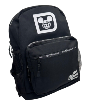 Disney Walt DisneyWorld Regular Size Black Backpack Walt Disney World Parks Disney World Black Bag Backpack  main image 4