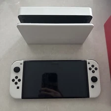 Nintendo Switch OLED Model HEG-001 Handheld Console - 64GB - White