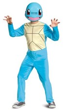 Pokemon Kids Squirtle Costume, Children's Classic Character Outfit Small 4-6 