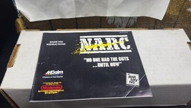 NARC NINTENDO ORIGINAL NES VIDEO GAME INSTRUCTION MANUAL BOOK ONLY
