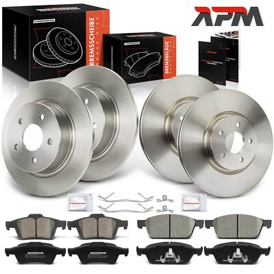 Bremsscheiben + Bremsbeläge Vorne Hinten für Ford Kuga II DM2 1.5 2.0 2013-2020