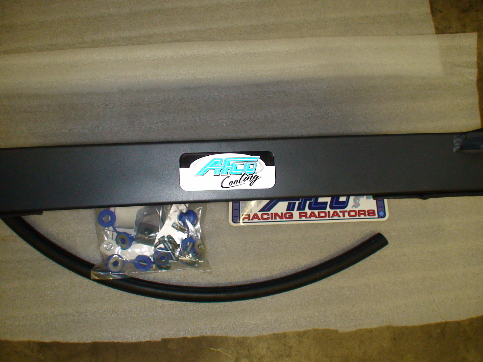 Supercharged 1014 F150 Raptor AFCO dual pass heat exchanger