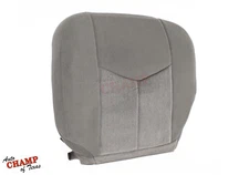 2003-2007 GMC Sierra SLE SLT Z71 HD -Driver Side Bottom Cloth Seat Cover Gray