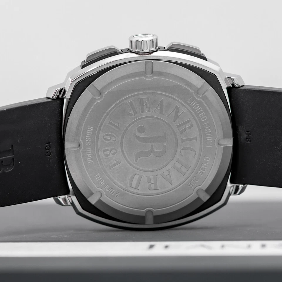 Cronógrafo aeroscopio Jean Richard Foto 2 de 4