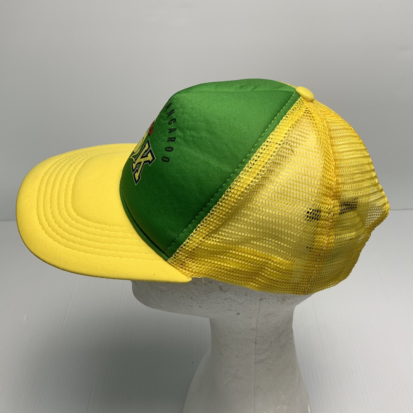 The Boxing Kangaroo Yellow & Green Australia hat. Off… Gem