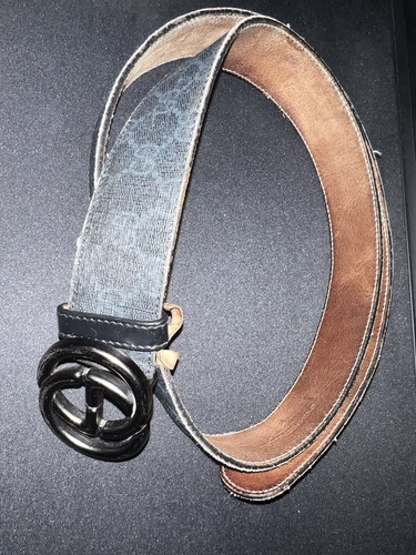 Gucci Vintage Belt with GG Canvas on 