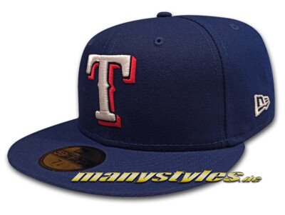 TEXAS RANGERS MLB 59FIFTY Fitted Authentic Performance Cap Baseball