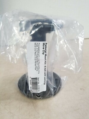 Brodit Pedestal Mount Kit 4 inch with Locking Move Clip Heavy Duty by ProClip