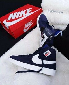 nike blazer mujer azul