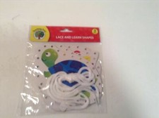 NIP Teaching Tree Lace  Learn Shapes 3 pack Learning to tie