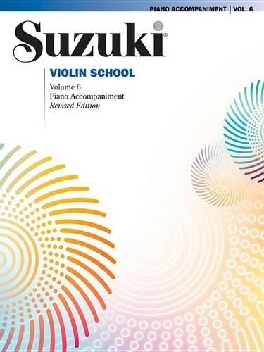 Shinichi Suzuki Suzuki Violin School 6 - Piano Acc. (Revised) (Tascabile)