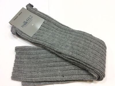ONE SIZE ACRYLIC WOOL STRAND ARM WARMER MUSCLE WARMER (Unique - CHIA GREY