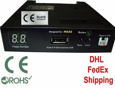 USB Converter for Haas CNC Machines with a Floppy Drive