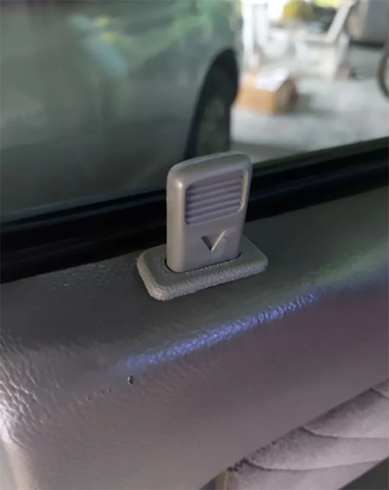 1 Pair Door Lock Knobs Fits Holden Rodeo Pickup 1989 1990 1991 1992 1993 - 2001 - image 2 of 4