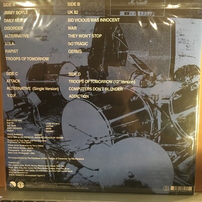 The Exploited ‎– Troops Of Tomorrow (New LP / Let Them Eat Vinyl